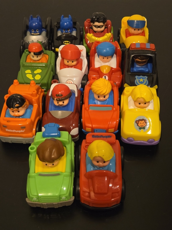 Fisher-Price Other - Little People Wheelies - Set of 14